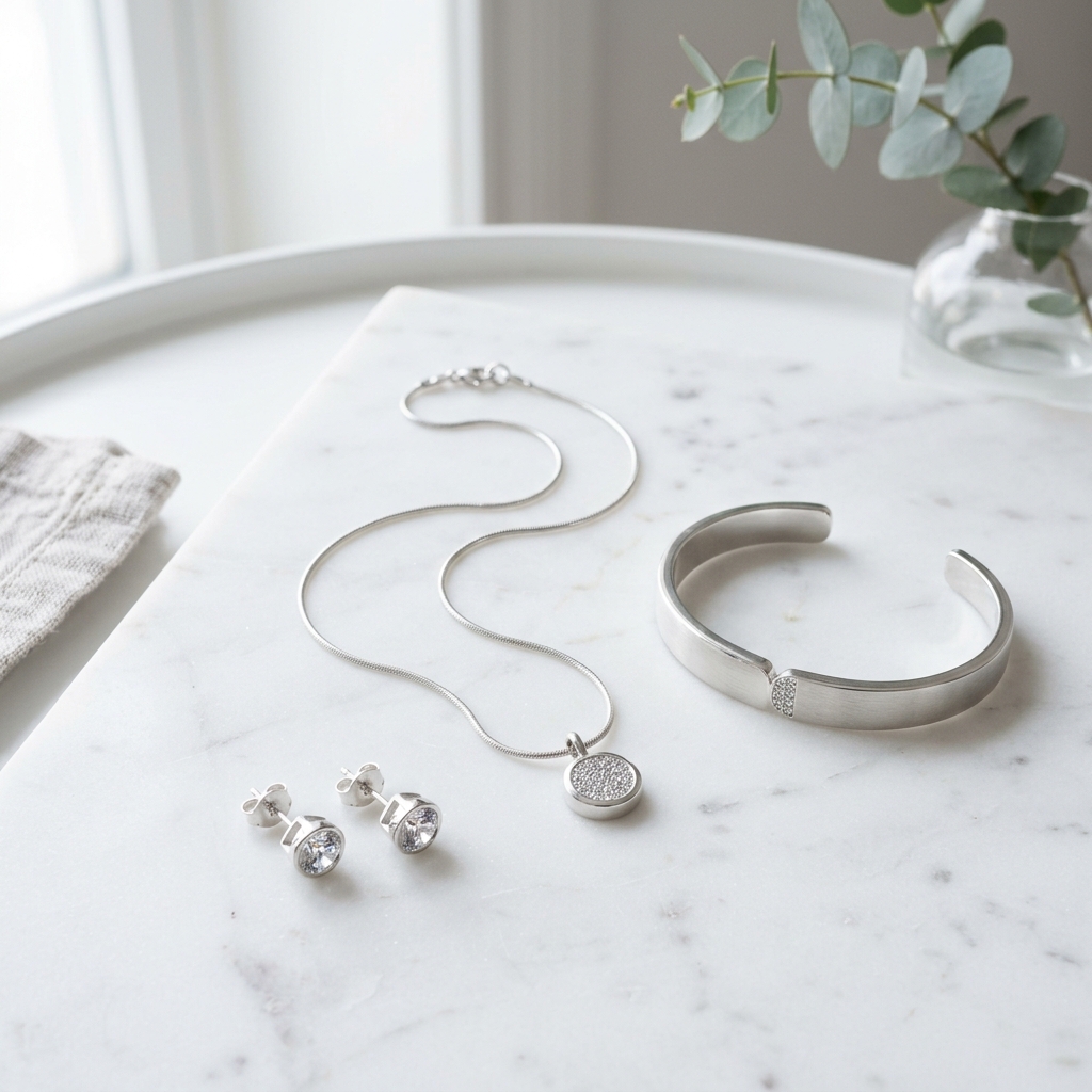 BR Jewellers silver jewellery collection